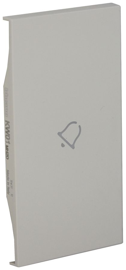 Cache de touche Living Now pour touches MyHOME 2 modules a.symbole cloche blanc