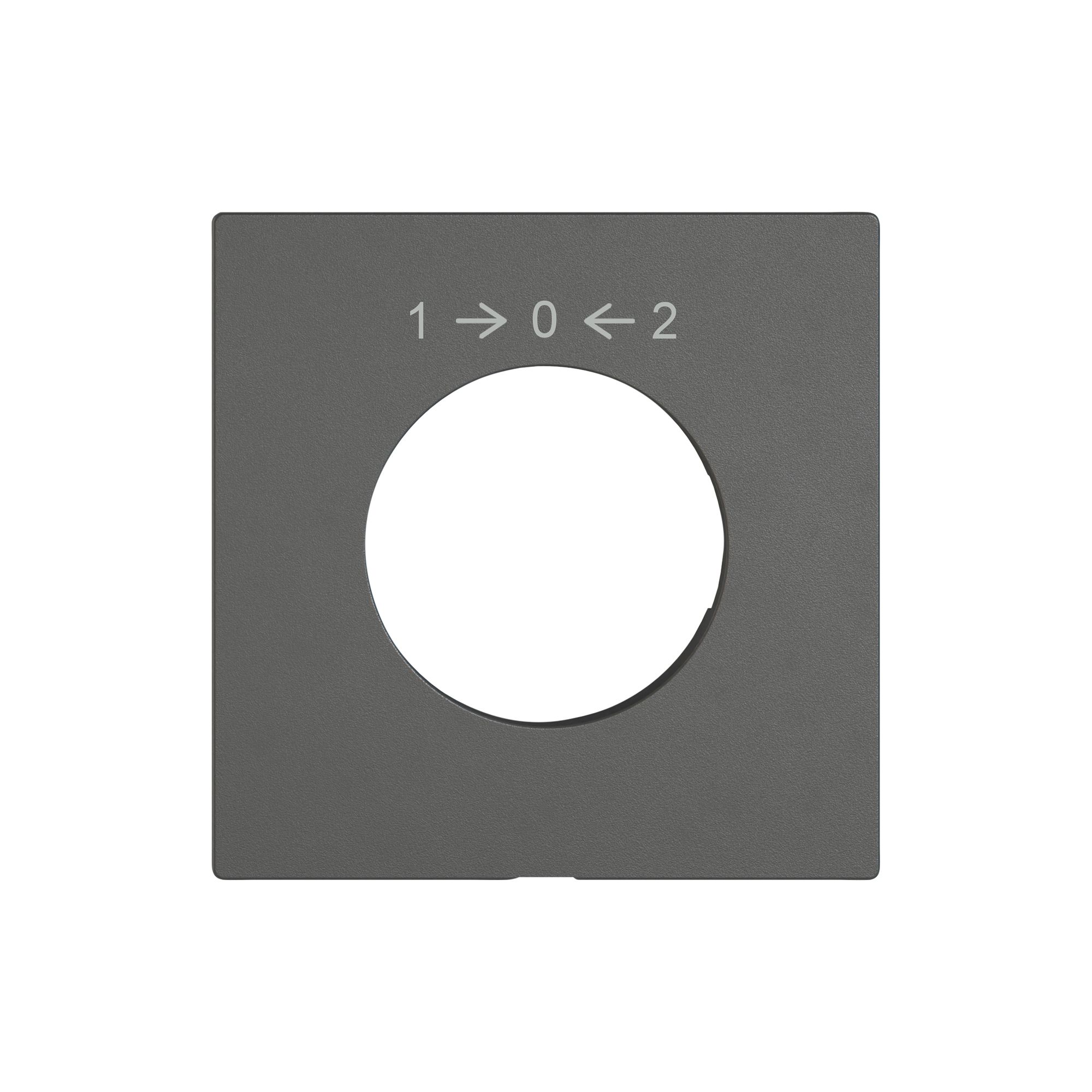 Montageset EDIZIO.liv SNAPFIX® f.Schwenktaster m.Schloss 1 → 0 ← 2 dgu