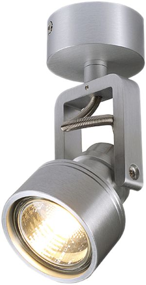 Plafonnier/Applique SLV INDA, GU10 50W IP20 alu brossé