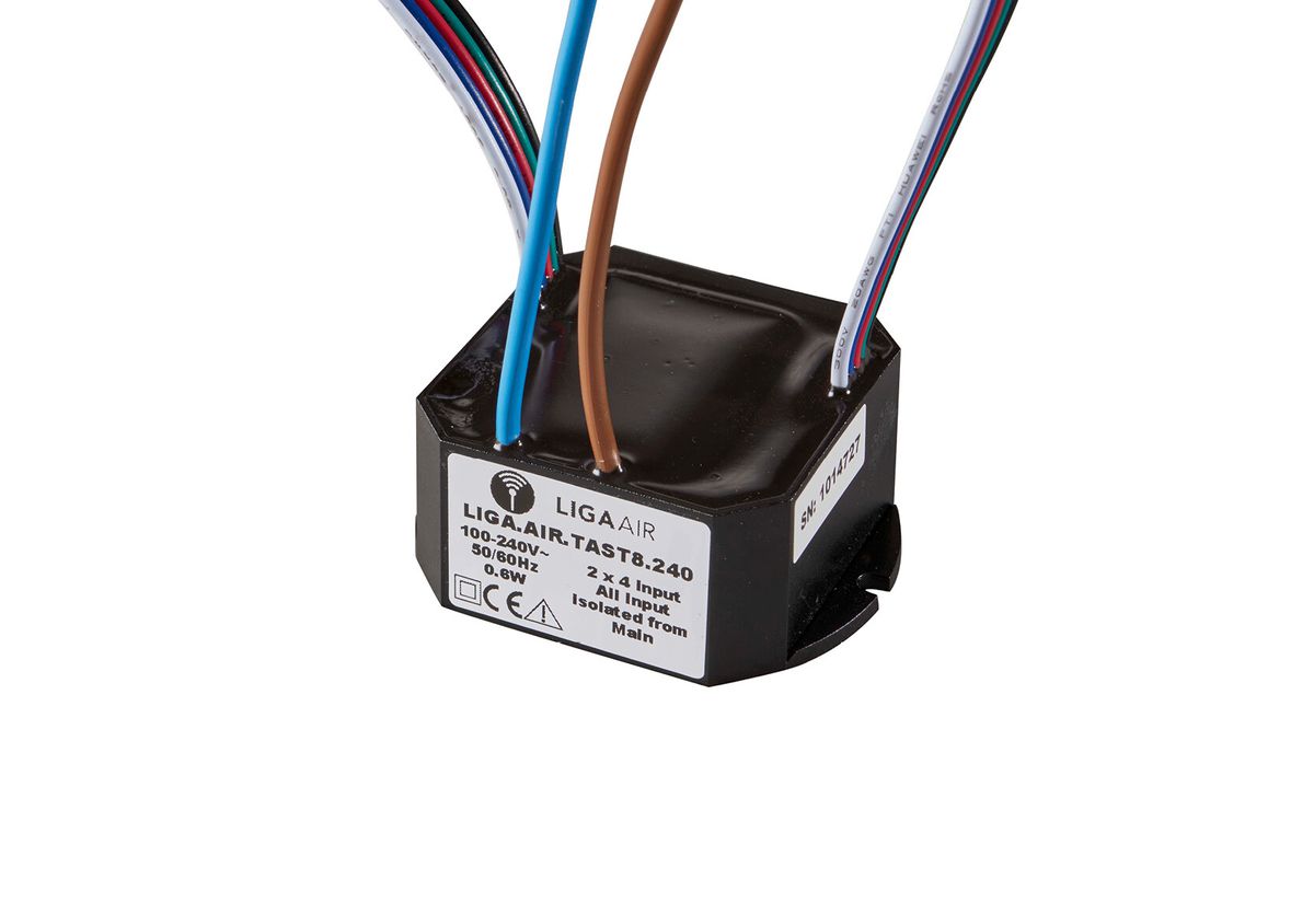 Modulo pulsante Casambi TAST8.240 240V 8 pulsanti