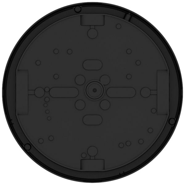 Lampada apparente LED LEDVANCE BULKHEAD SEN 10W 1220lm 3000…4000K IP65 Ø262 nero