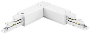 L-Verbinder PULSE GLOBAL TRAC, aussen, weiss