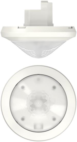 UP-Präsenzsensor Theben thePassa P360 DALI-2 S, Ø110×83mm, weiss