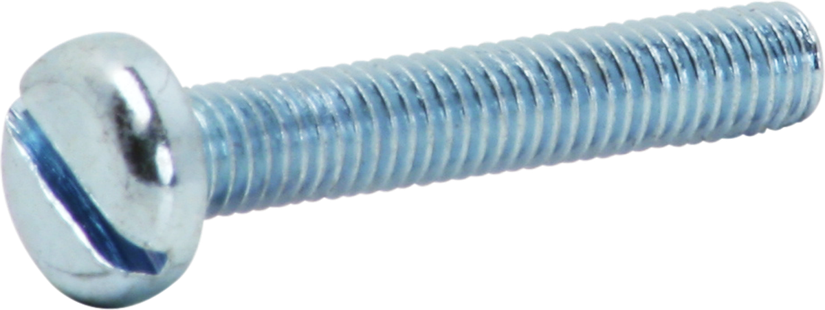 Flachkopfschraube M5×40mm verz.DIN 85A, (Pan-Head)