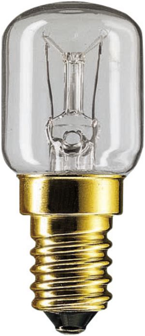 Signal-Glühlampe E14 15W 240V 25×57