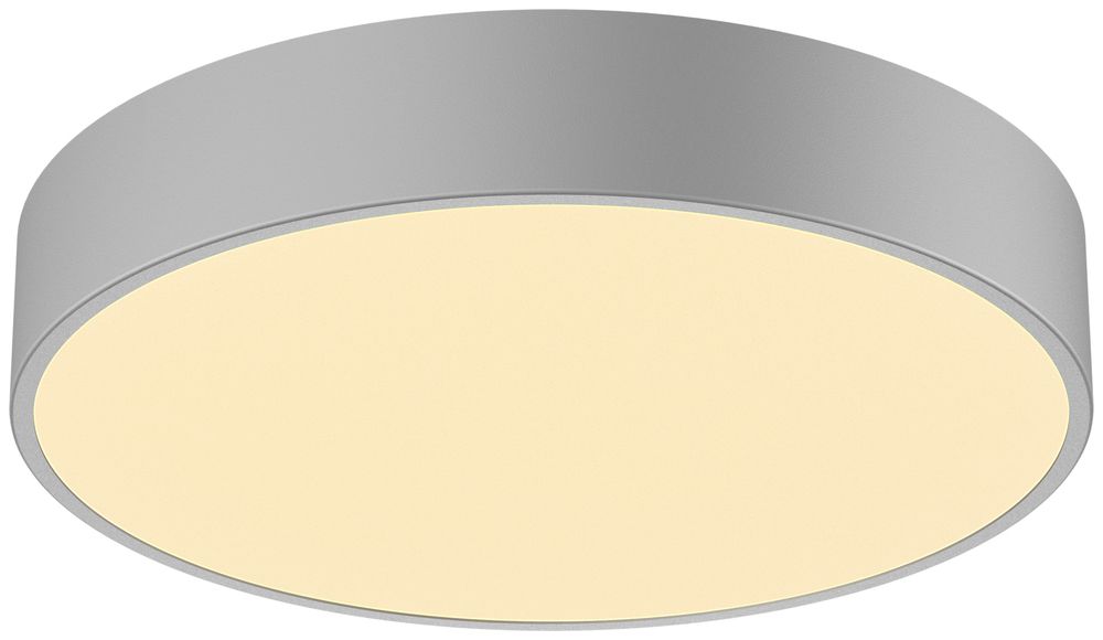 LED-Decken-/Wandleuchte SLV MEDO 40 CW DALI 30W 2950lm 3000/4000K 105° silber