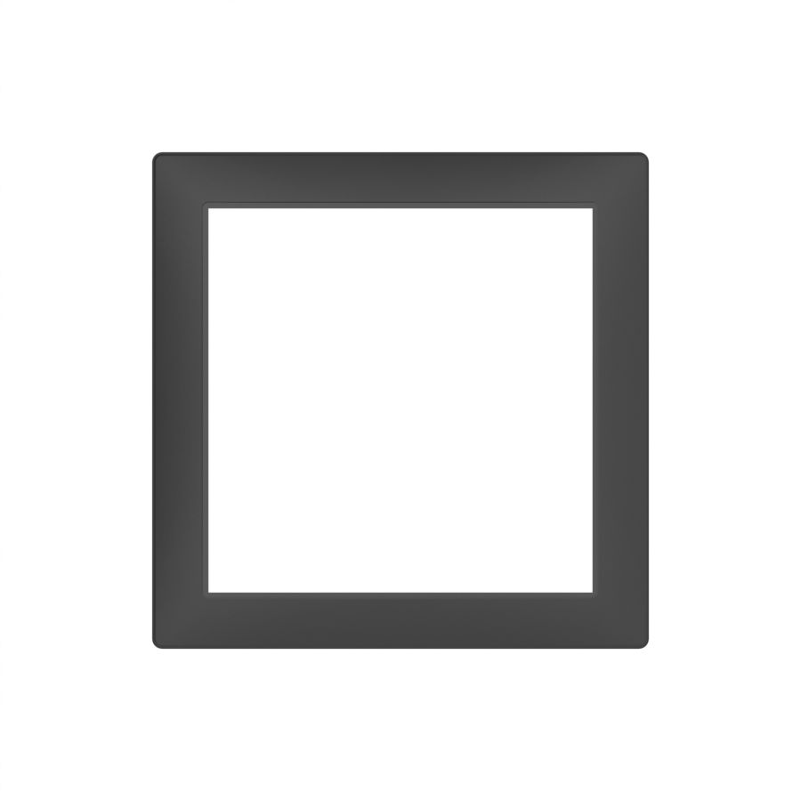 Placca frontale AP SIDUS 75×75mm antracite