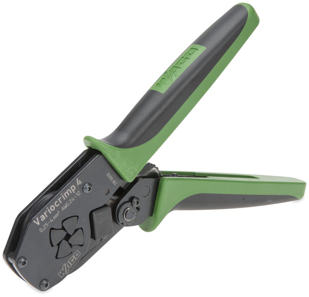 Handpresszange WAGO Variocrimp 4 für 0.25…4mm² grün