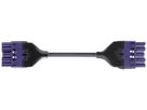 Verbindungsleitung Woertz 49345/C1 5×2.5mm² 400V 20A 6m vi Buchse-Stecker Cca