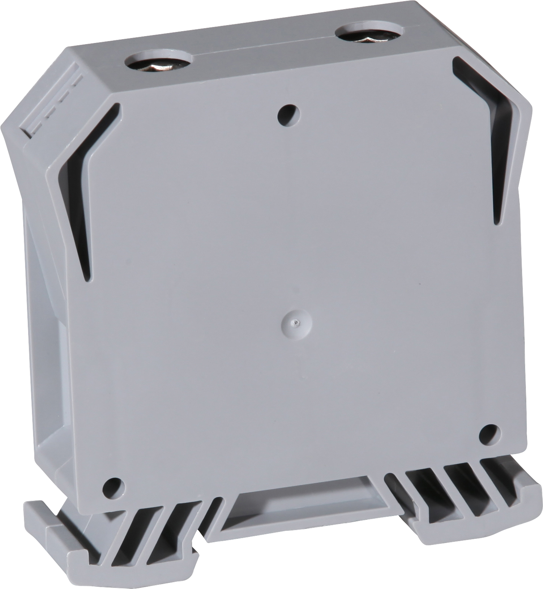 Borne de passage joignable Woertz 35…70mm² 192A 1000V vis 2×1 rail DIN 35mm gr