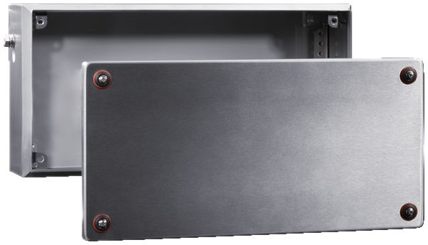 EX-Gehäuse Rittal KL IP66 grau Edelstahl leer mit Deckel