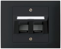 Kit de montage INC kallysto avec boîte INC G3 2×Keystone noir