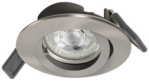 Downlight LED INS LDV SP SET GU10 4.3W 350lm 2700K nichel