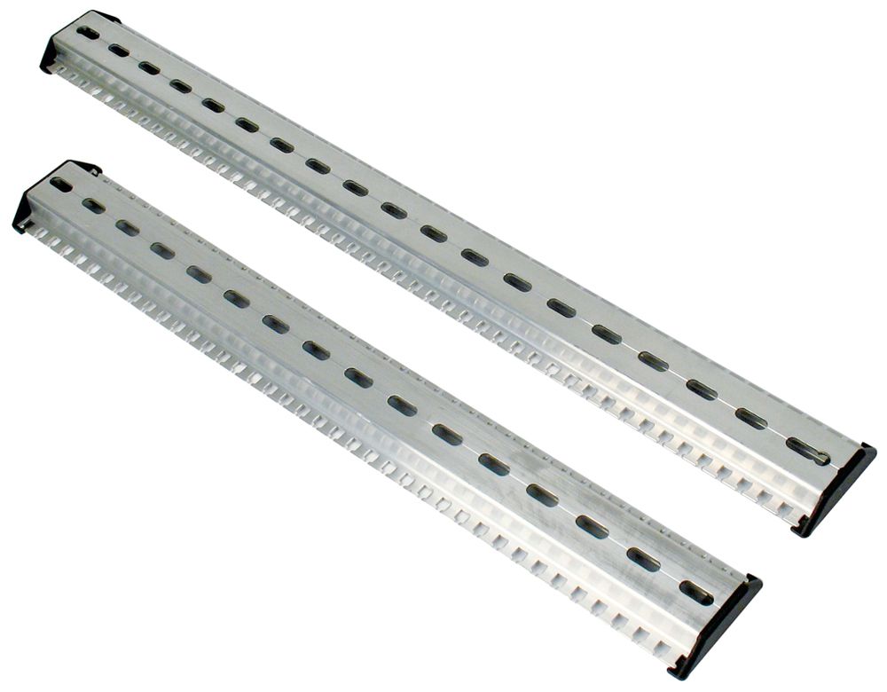 Kabelabfangschiene Aluminium 1HE 45×483mm