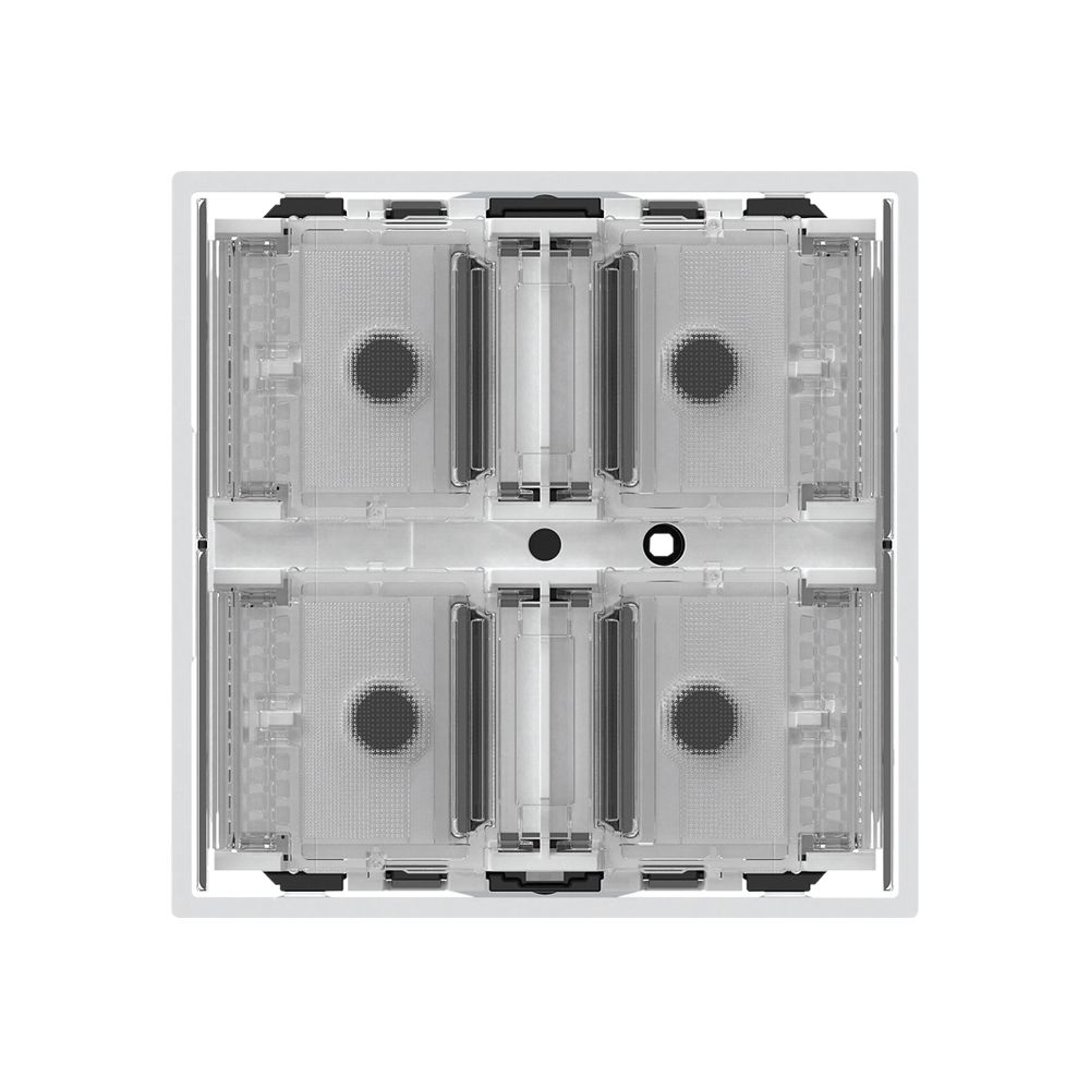 Poussoir KNX KAL p.4×touches 4×points actionnables LED blanc