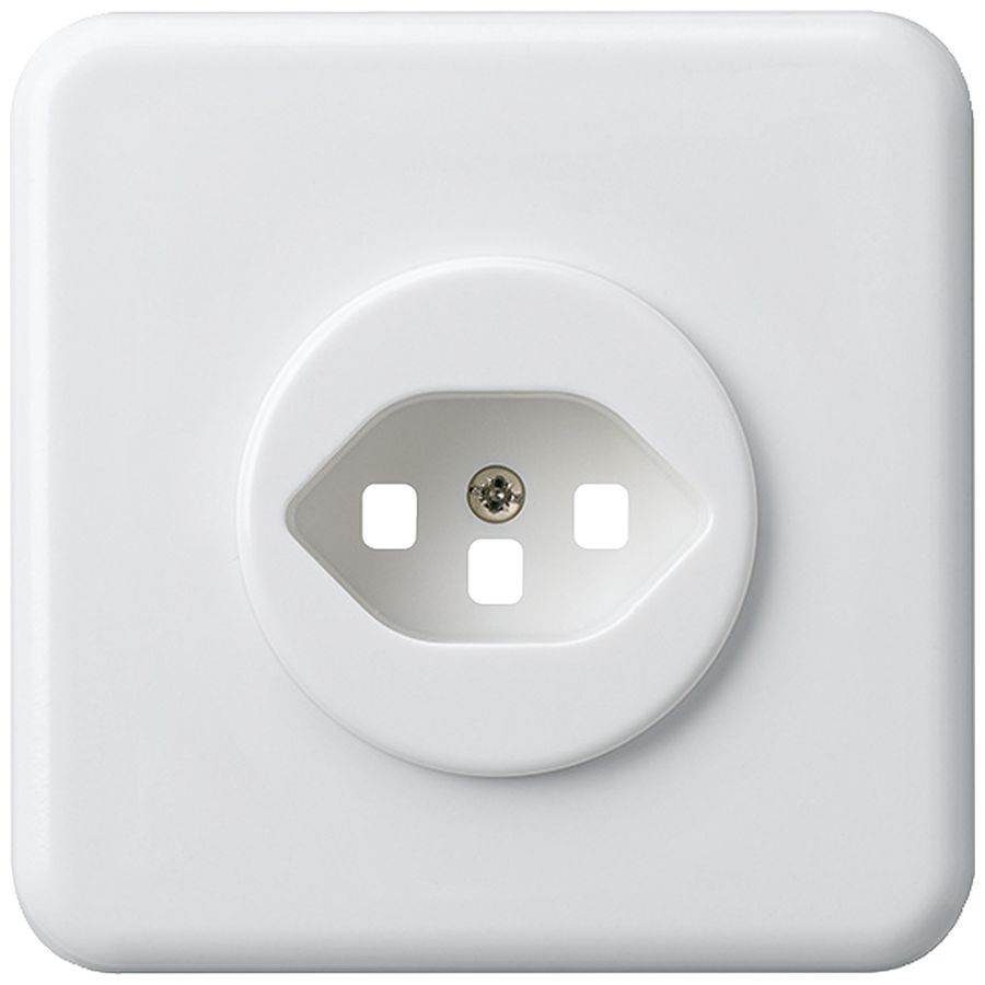 UP-Frontset basico Typ 23 86×86mm weiss