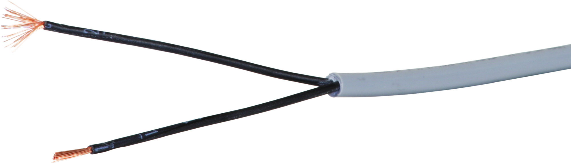 Cavo di comando LiYY 2×1.5mm² numerato grigio