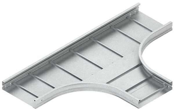 Dérivation T Niedax, pour WRL, 105×500mm, non perforé, acier, zingué à chaud