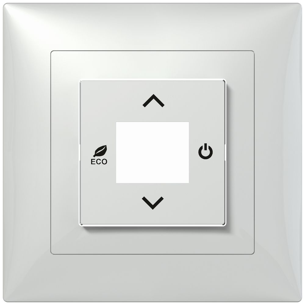 UP-Frontset B ABB SIDUS weiss glänzend zu Raumtemperaturregl.free@home