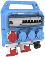 Distributore materia sintetica Bals EVKB 13, blu IP44