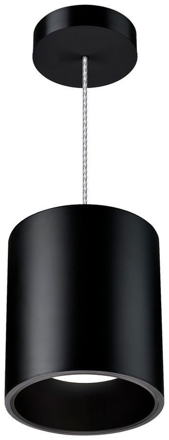 LED-Pendelleuchte Philips LuxSpace 23W 2200lm 4000K Ø200×230 schwarz