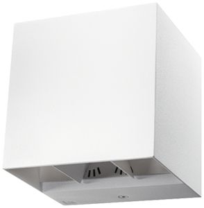 Applique LED SG Artes 8W 480lm 827 IP65 VAR dir./indir.120×120mm blanc