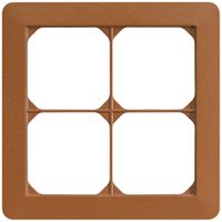 Cadre de recouvrement ENC kallysto.trend 2×2 canyon 154×154mm