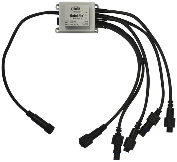 Boîte de distribution QuickFix LED Box, 5 sorties, IP67