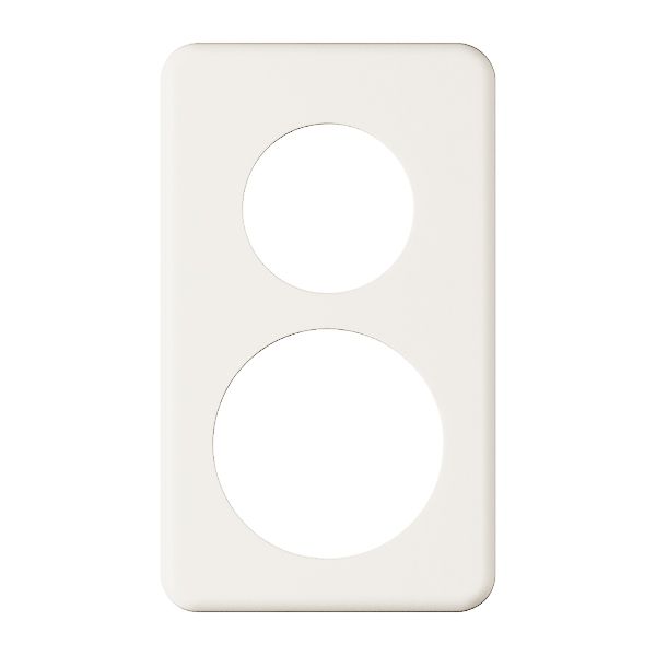 Plaque de recouvrement I-I 43+58 blanc