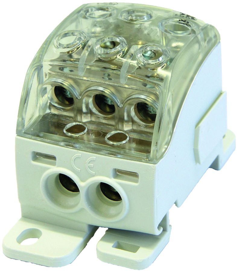 Verteilerblock Typ PDB220 15.5×5mm/1×70/2×25/2×16² 220A