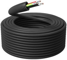 Tube d'installation précâblé KRFWG PM xFlexWire M20 3×4mm² no/ro/vt-jn 100m