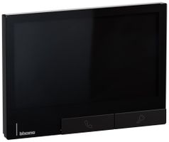 AP-Innenstation Video Bticino CLASSE 300X mit Türöffnerautomatik schwarz