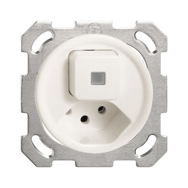 UP-Leuchtkombination A-R/1L+T13 FH weiss, LS, mit Linse, LED gelb