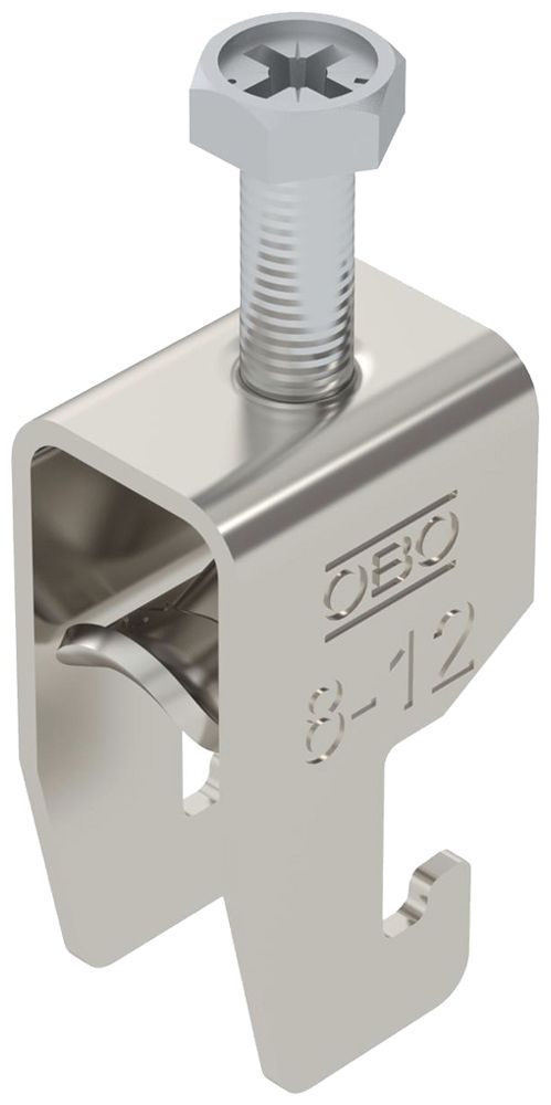 Fixation rapide BET 2056 pied à U métal 8…12mm 1×câble A4 1.4571