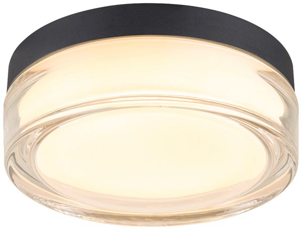 Lampada apparente LED SLV CYFT XL 15W 810lm 2700…4000K IP65 REG Ø200 nero