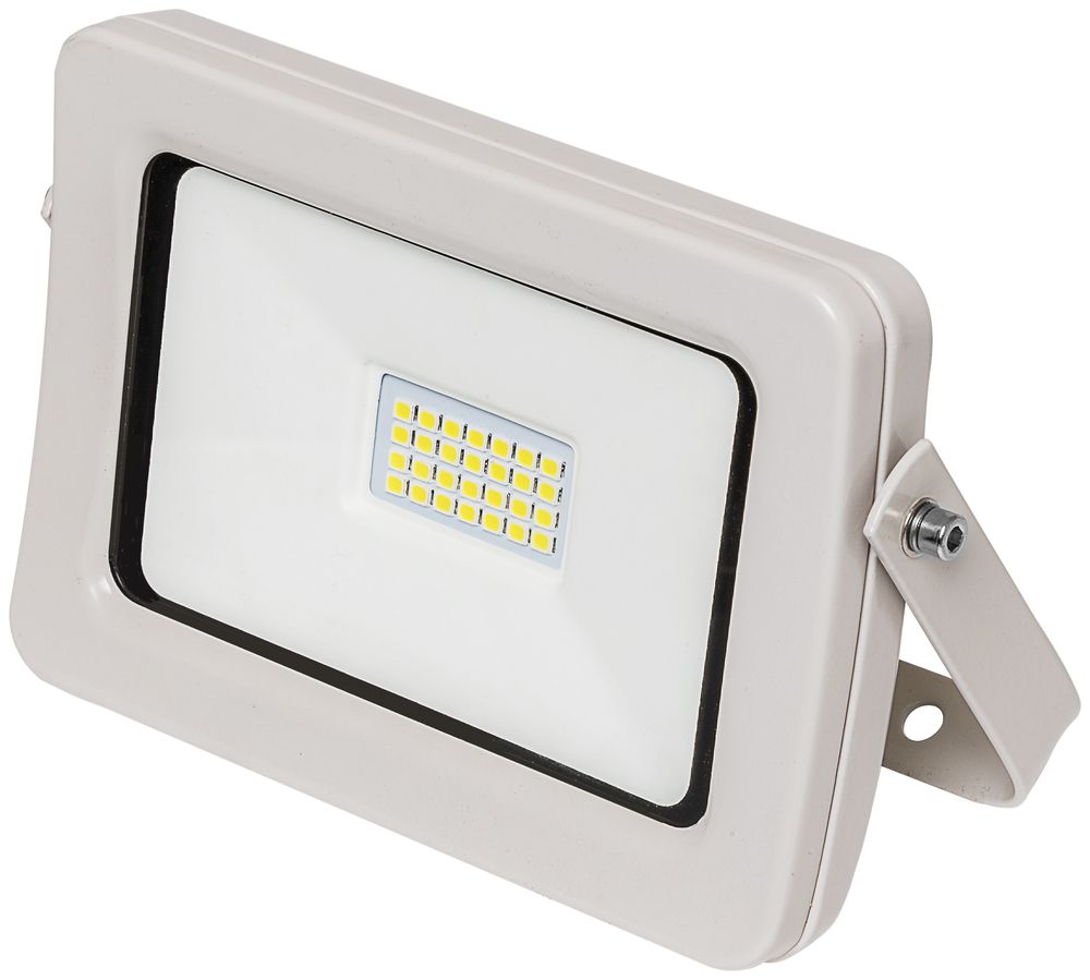 LED-Strahler WORKLIGHT 20W grau mit Stahlbügel alu, IP65
