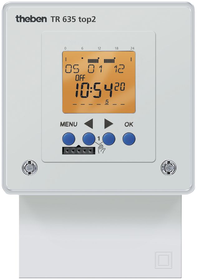 Timer digitale AP Theben, 1-canale TR 635