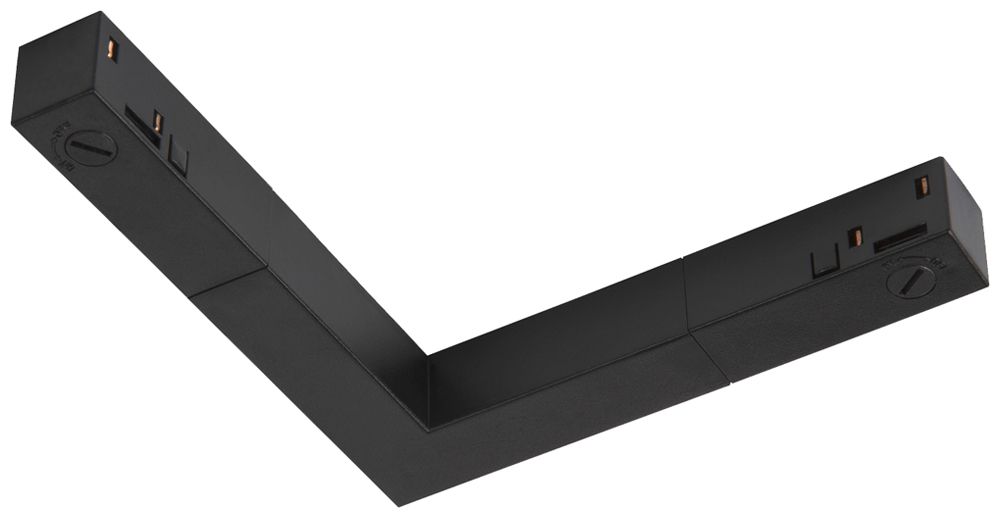 L-Verbinder SLV 48V TRACK 2-polig schwarz