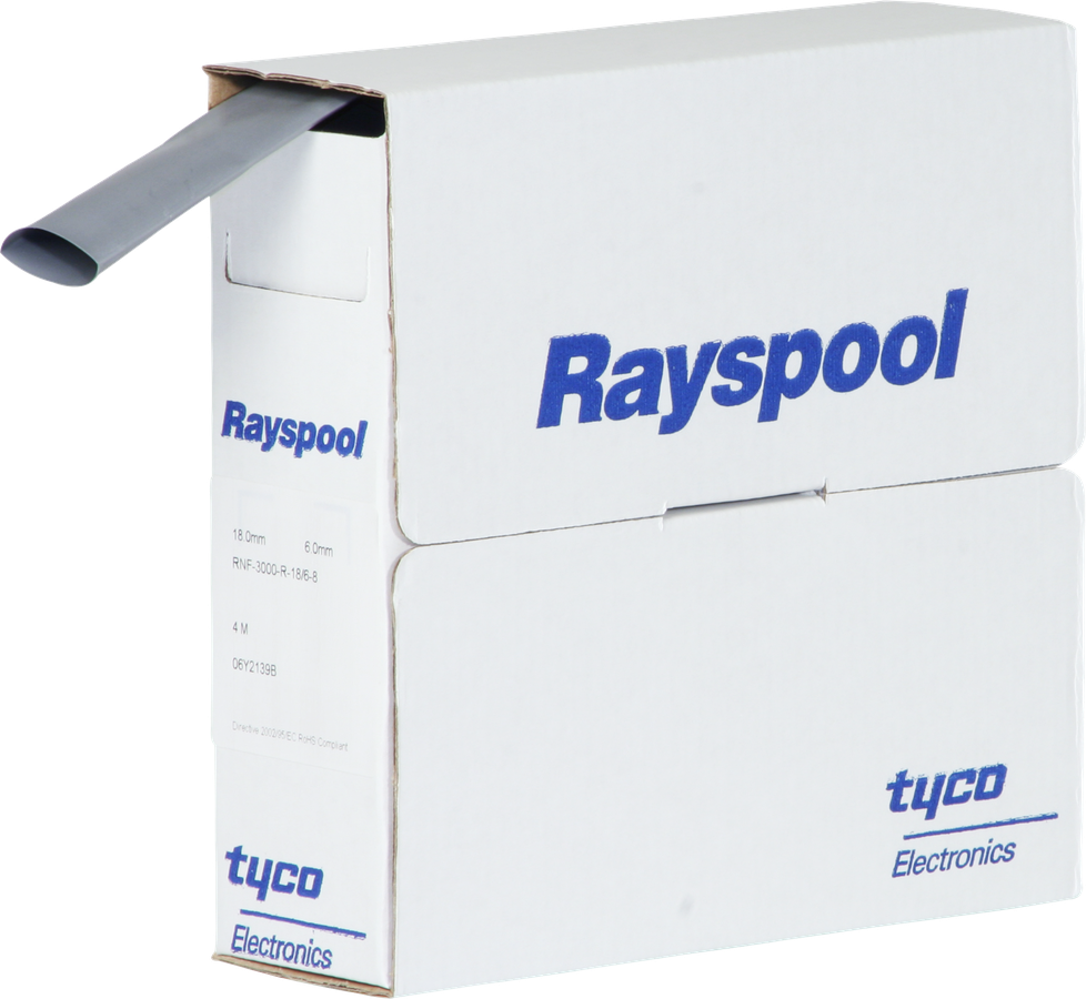 Gaine rétractable RNF3000-R-18/6 gris