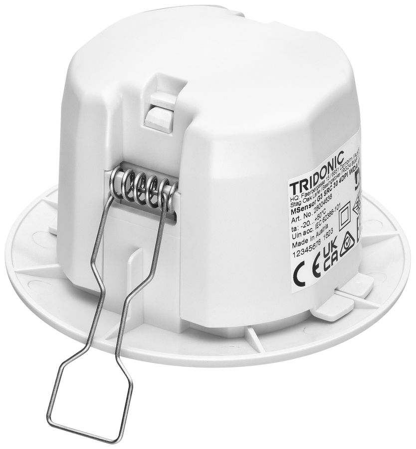 Multicapteur Tridonic G3 SRC DALI-2 PIR IP54 Ø74mm blanc