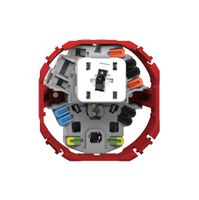 Kombination Feller SNAPFIX® ARL+T23 Seitenbeleuchtung ws