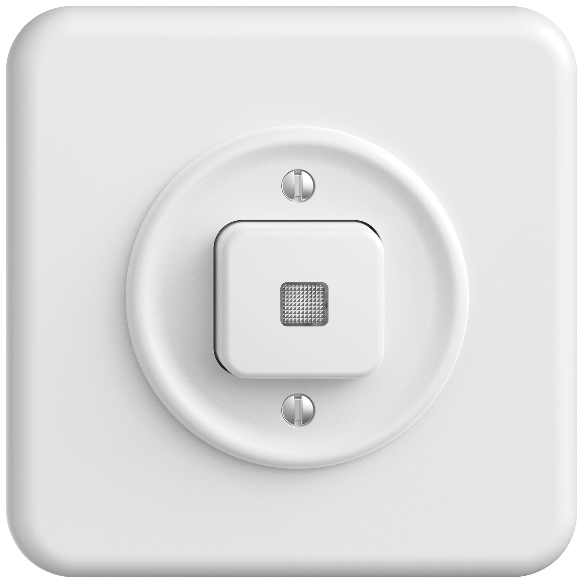 UP-Leuchtdruckschalter STANDARDdue SNAPFIX® 3/2L Frontlinse LS gelb ws