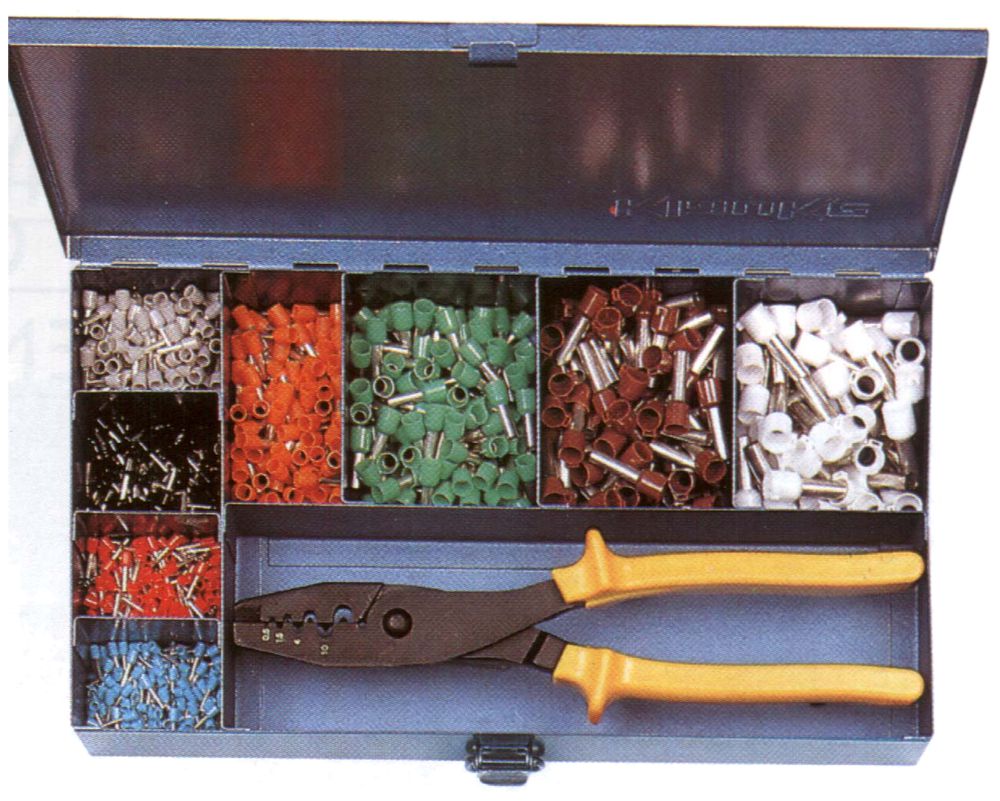 Endhülsen-Sortiment isoliert SK37B