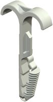Steckschelle Bettermann 2-fach Ø12…25mm grau