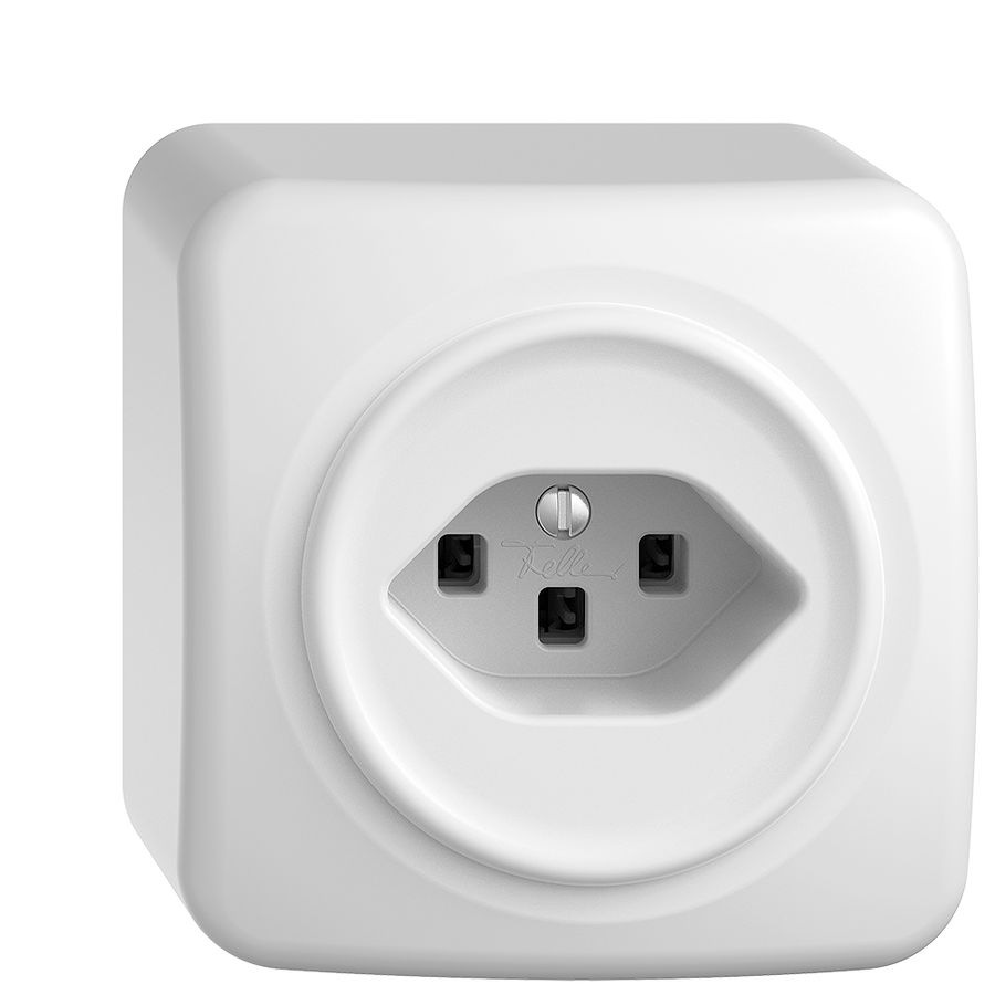 Prise AP STANDARDdue T23 blanc