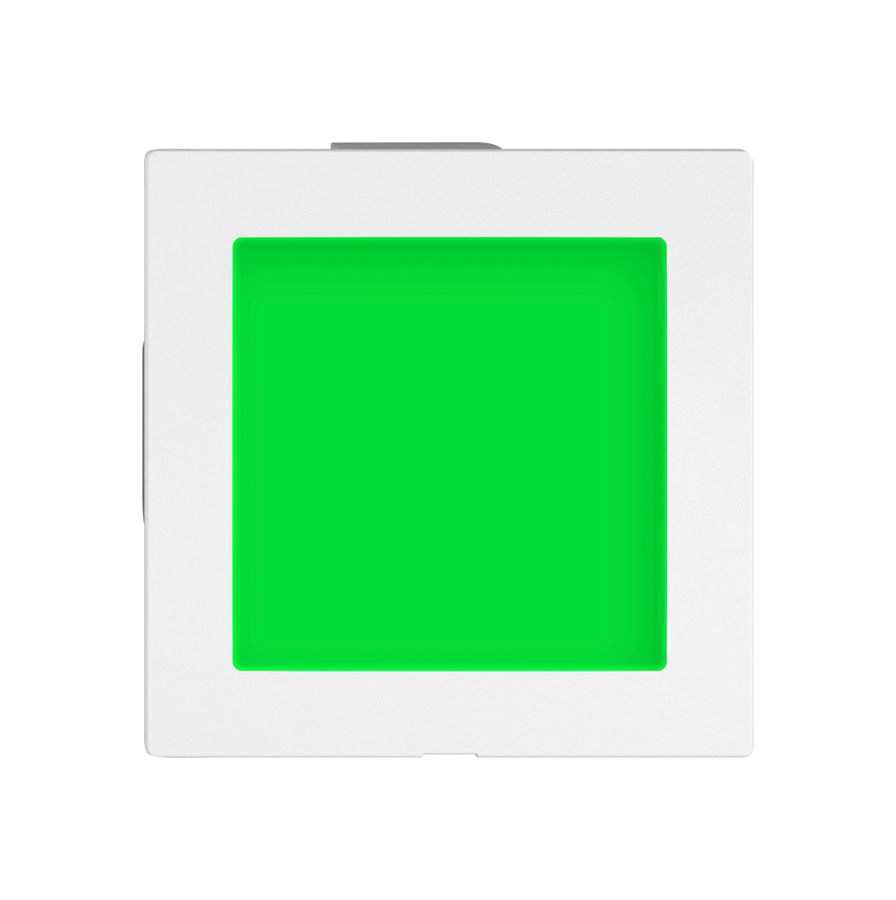 LED-Leuchte EDIZIO.liv SNAPFIX® LED-grün 24V ws