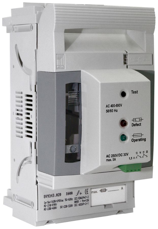 Interruttore sezionatore HPC Rittal SV 9343.020 NH00 690V 160A 3P