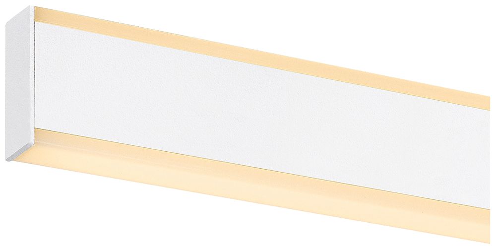 Applique LED SLV ONE LINEAR 50 14W 900lm 927/930 IP44 VAR 525mm blanc