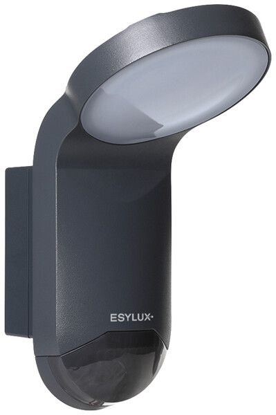 LED-Wandleuchte ESYLUX WILMA WL 100 OP 1000 SEN 9.5W 1000lm 827…840 IP65 an