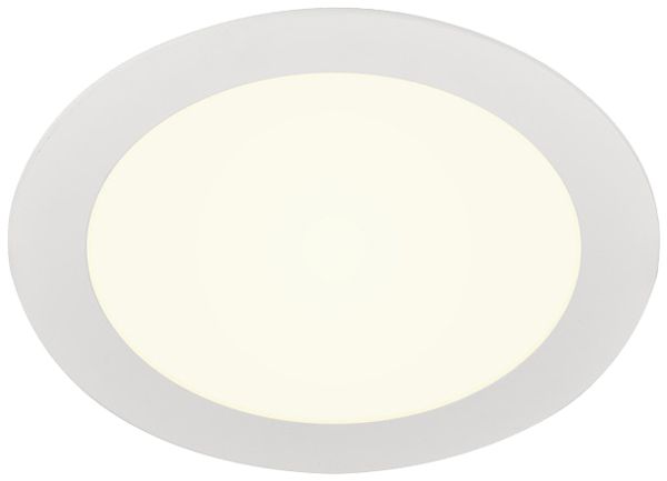 Downlight LED SLV SENSER 18 ROUND 12W 990lm 4000K Ø165/155×20mm bianco